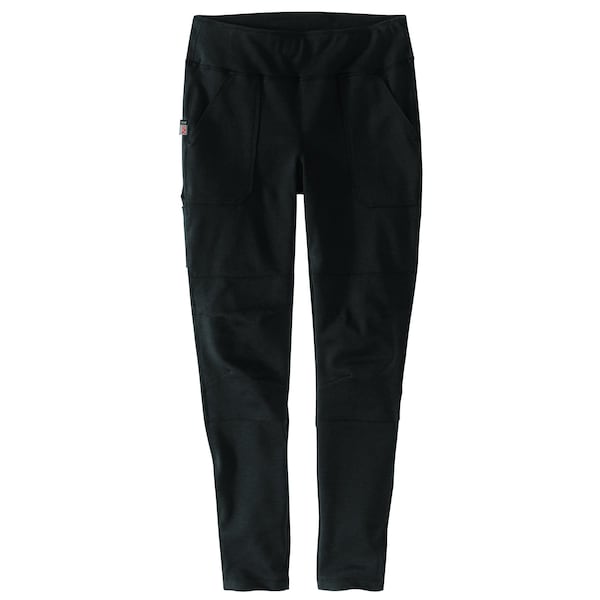 Carhartt Women's BNF2482 W Force Fitted MW Utly Leg L TLL Non Denim Fitted Black BN2482-FRW / 105283-N04LTLL - main